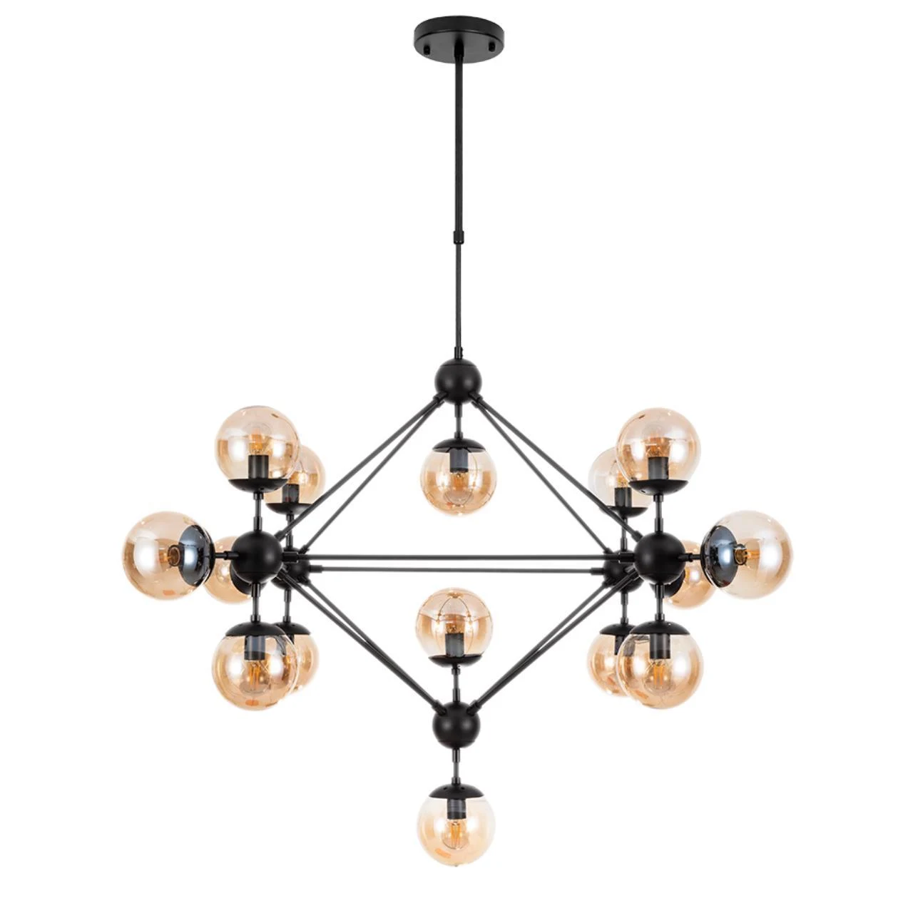 Люстра на штанге ARTE Lamp A1664SP-15BK