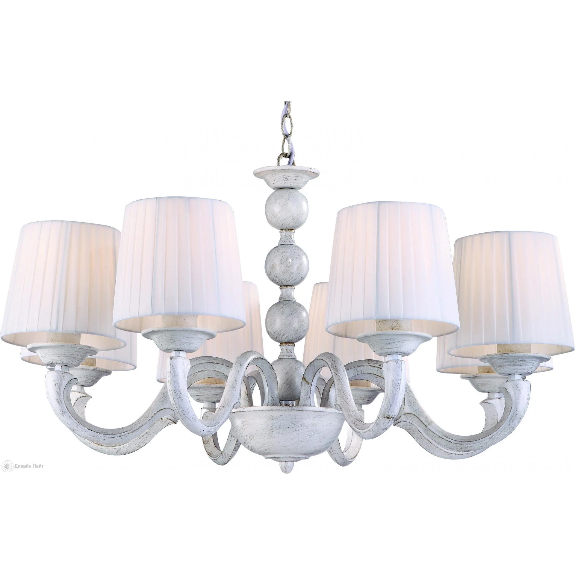 Подвесная люстра ARTE Lamp ALBA A9395LM-8WG