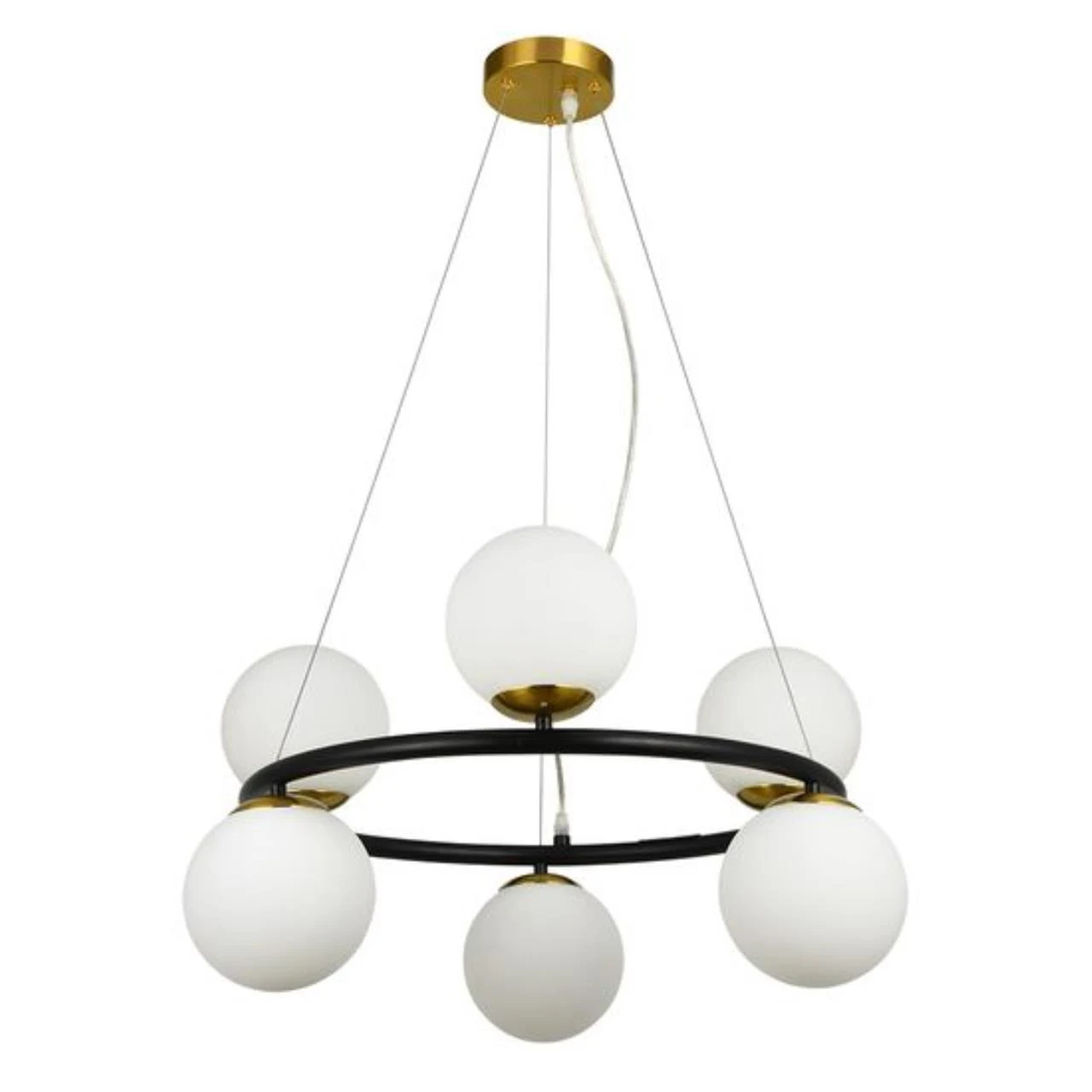 Подвесная люстра ARTE Lamp Alcor A2224SP-6BK