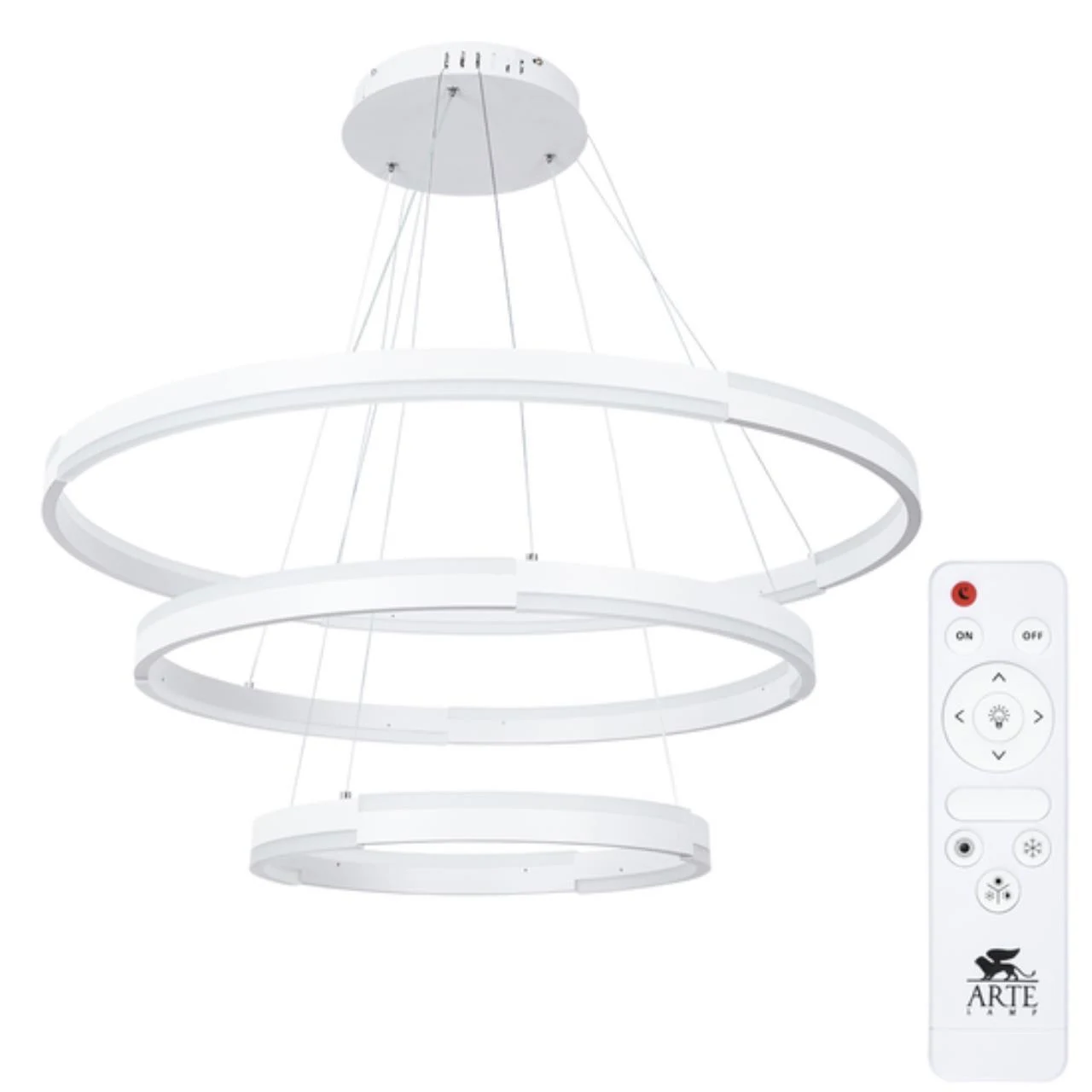 Каскадная люстра ARTE Lamp ALFIE A2180SP-60WH
