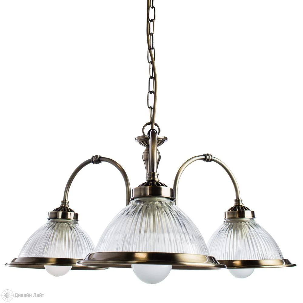 Подвесная люстра ARTE Lamp AMERICAN DINER A9366LM-3AB