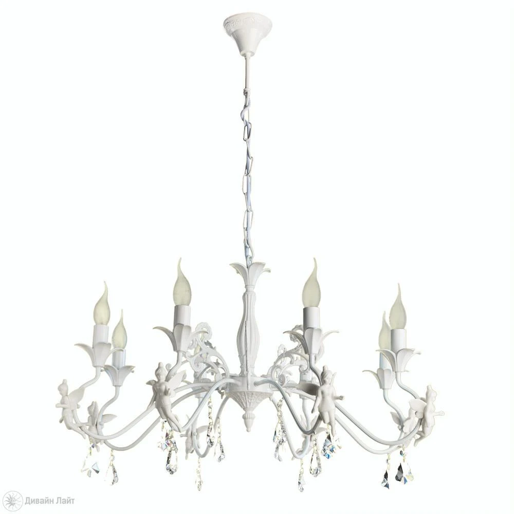 Подвесная люстра ARTE Lamp ANGELINA A5349LM-8WH