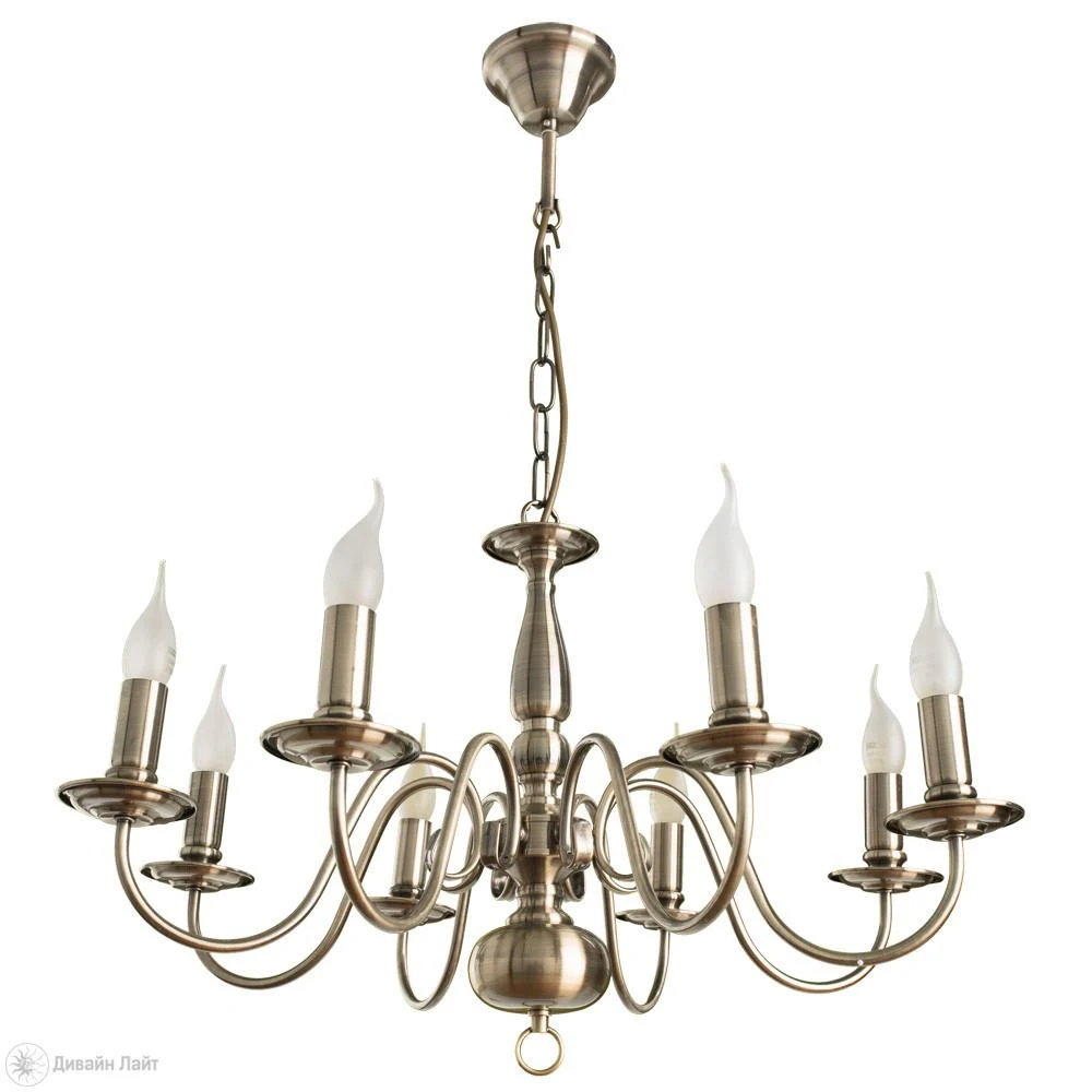 Подвесная люстра ARTE Lamp ANTWERP A1029LM-8AB