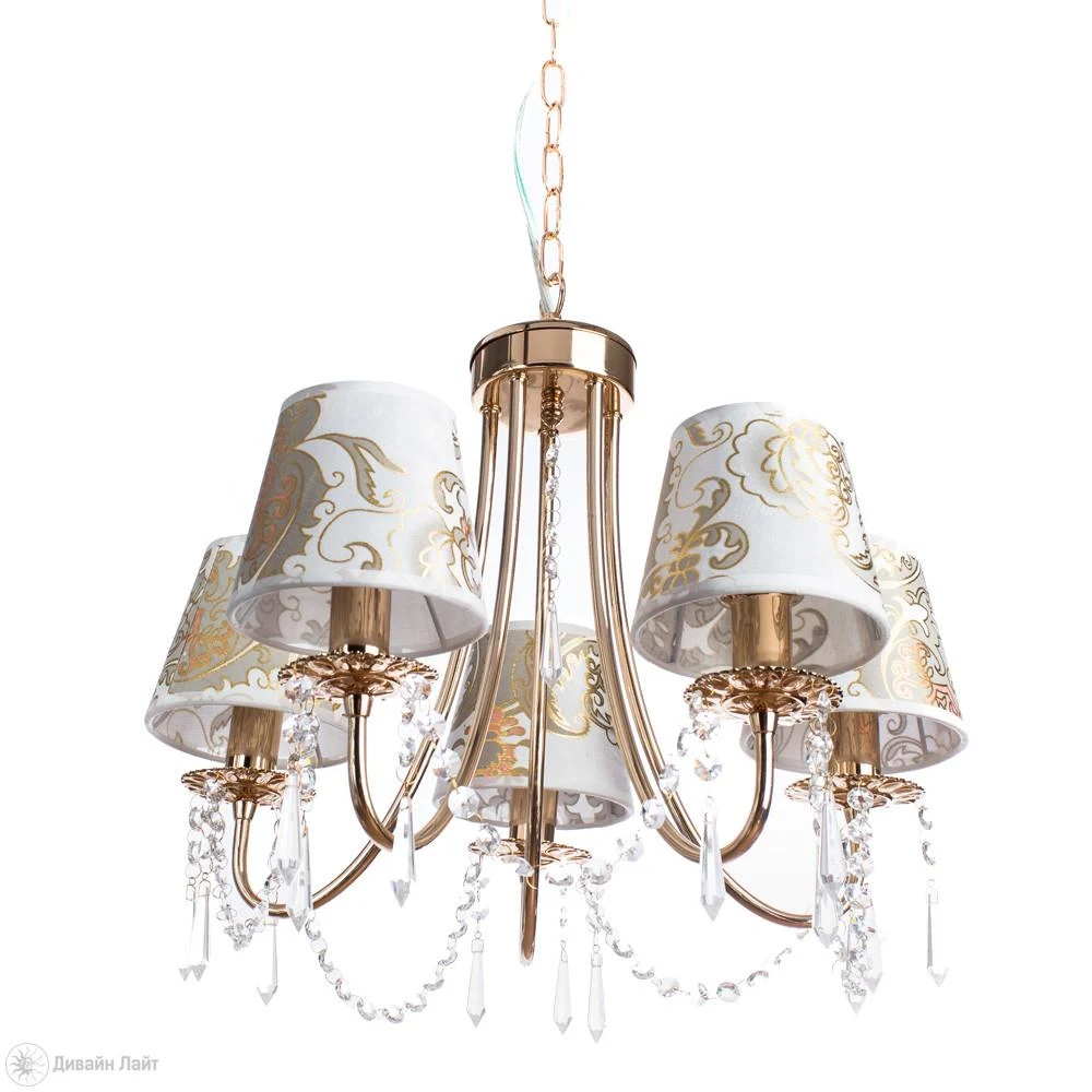 Подвесная люстра ARTE Lamp Armonico A5008LM-5GO