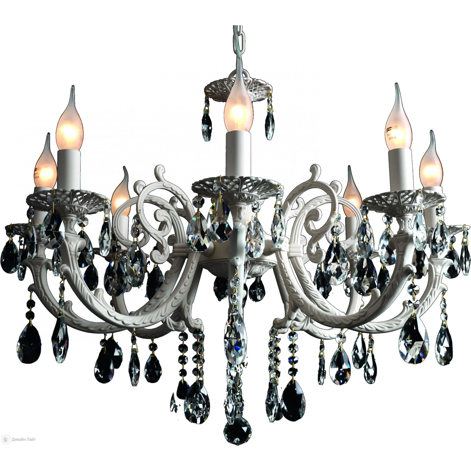 Подвесная люстра ARTE Lamp Ascona A2815LM-8WH