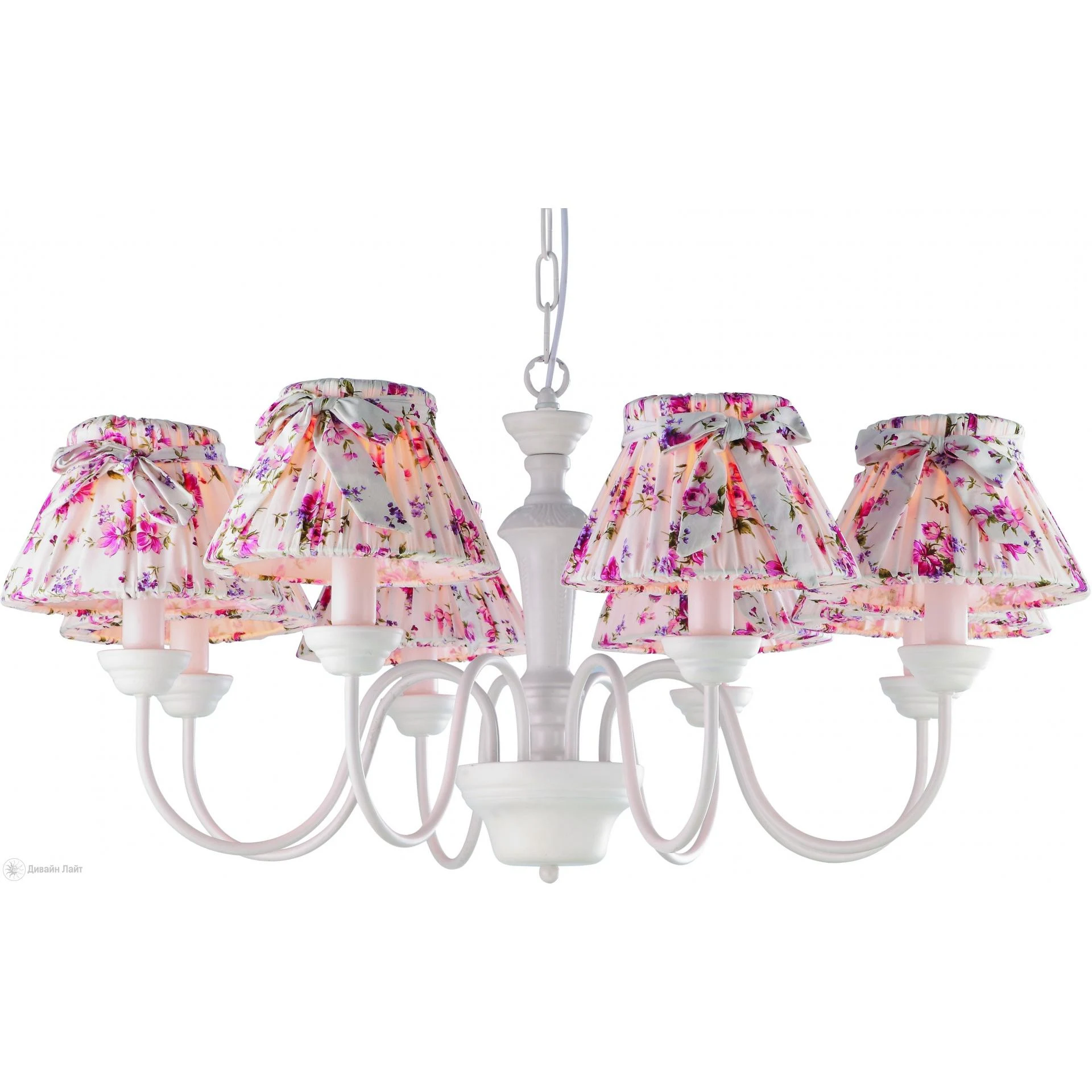 Подвесная люстра ARTE Lamp BAMBINA A7020LM-8WH