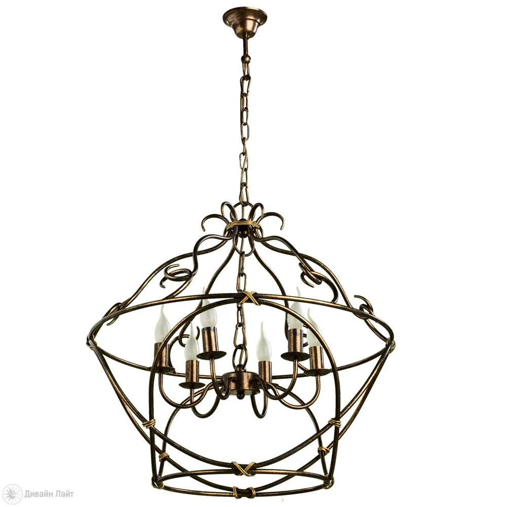 Подвесная люстра ARTE Lamp BELLATOR A8960SP-6GA