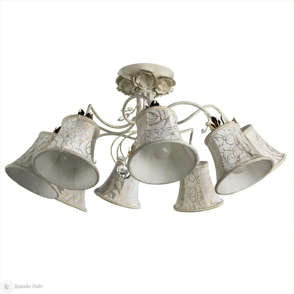 Накладная люстра ARTE Lamp BELLIS A2819PL-8WG