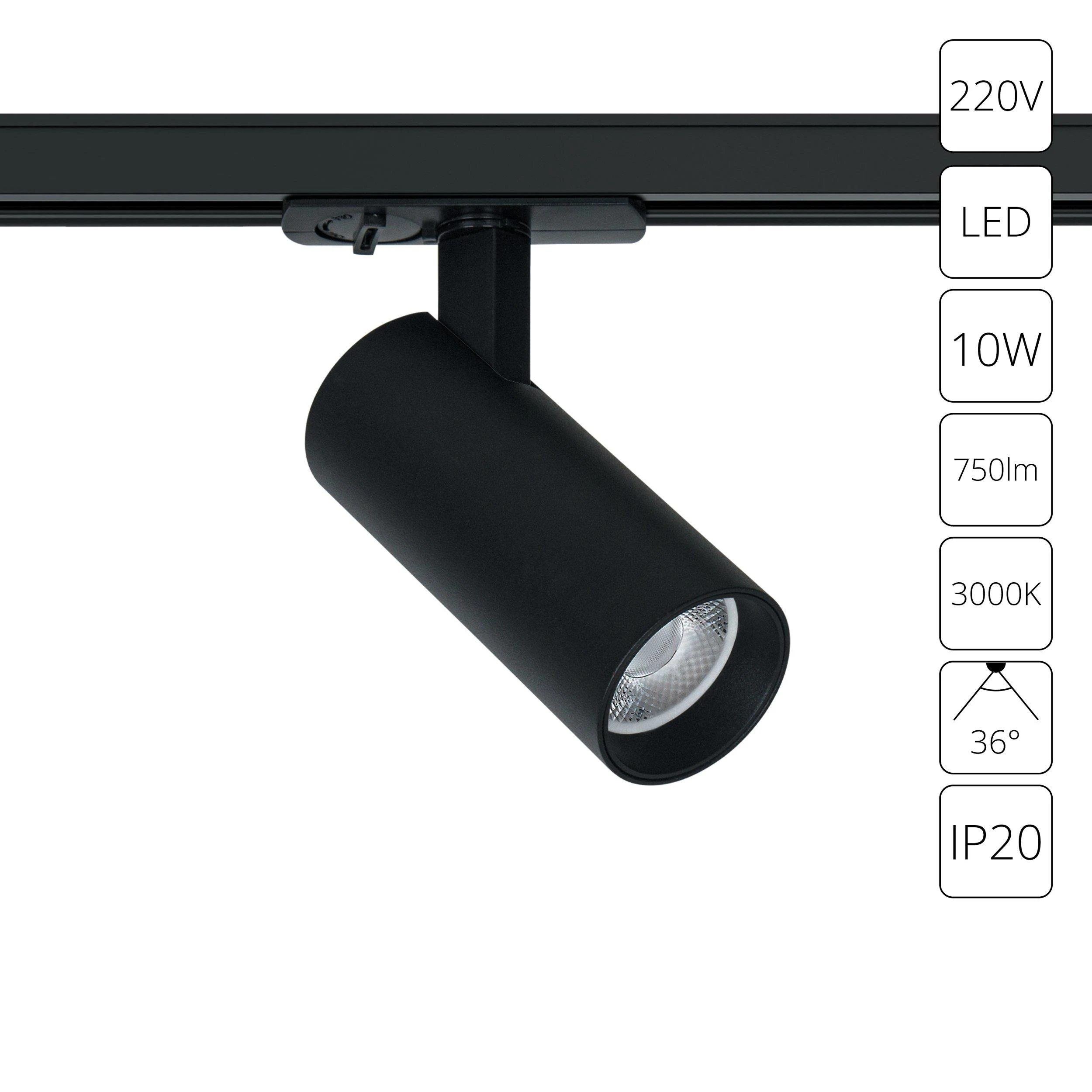 Светильник на шине ARTE Lamp Bene A1935PL-1BK