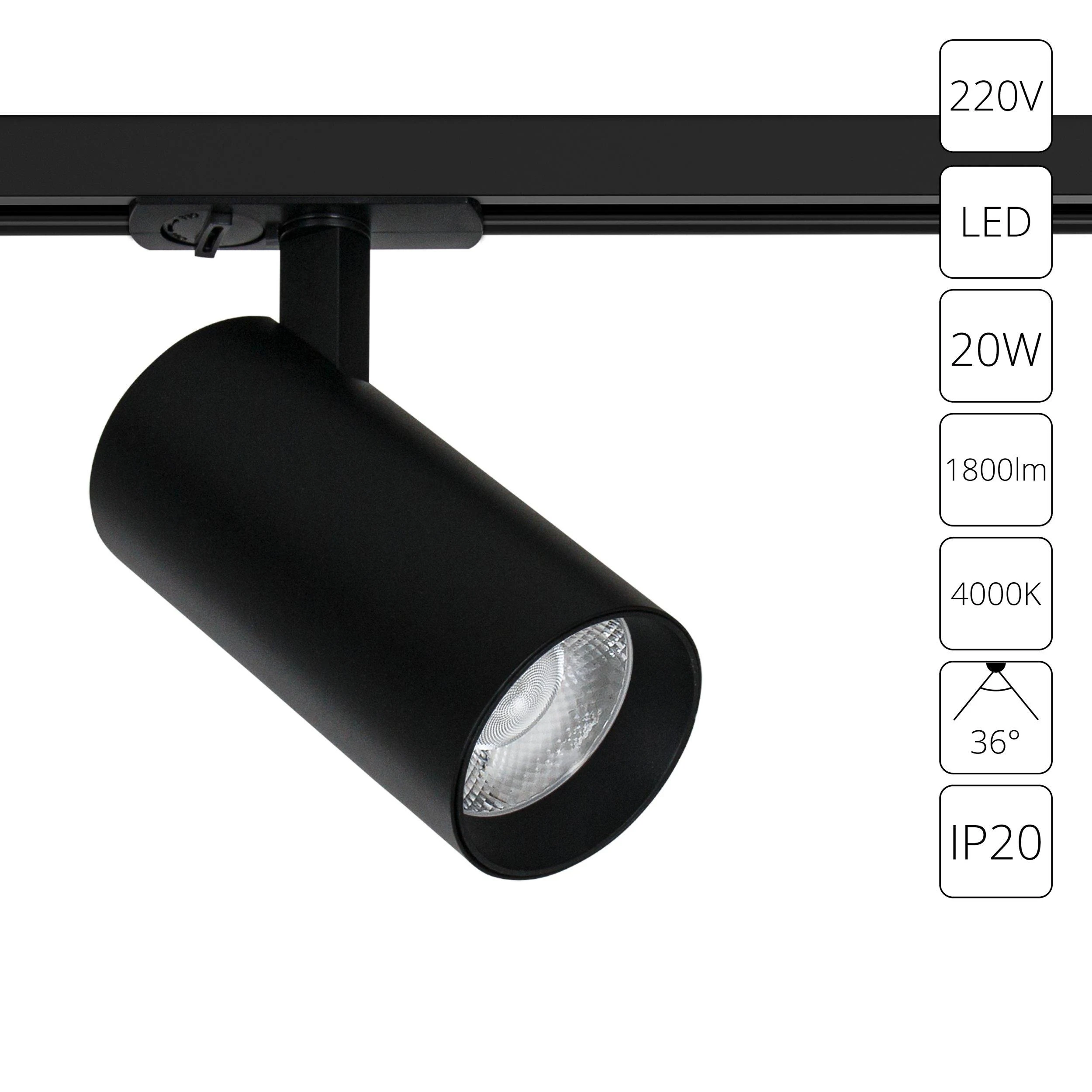 Светильник на шине ARTE Lamp Bene A1947PL-1BK