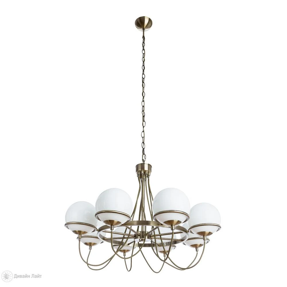 Подвесная люстра ARTE Lamp Bergamo A2990LM-8AB