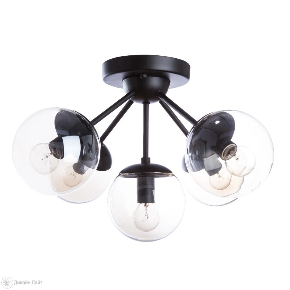 Накладная люстра ARTE Lamp BOLLA A1664PL-5BK