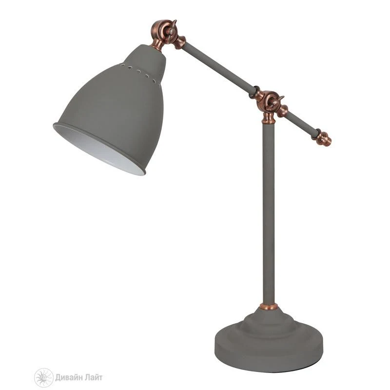 Настольная лампа ARTE Lamp BRACCIO A2054LT-1GY