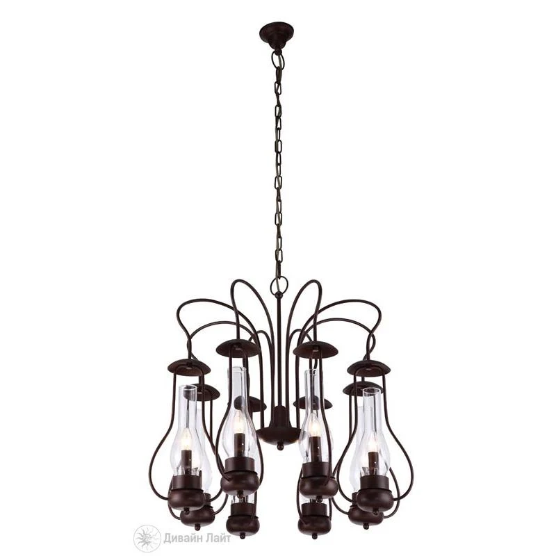 Подвесная люстра ARTE Lamp BULBO A8955LM-8BR