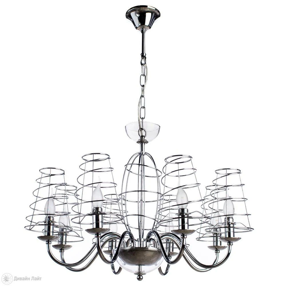 Подвесная люстра ARTE Lamp Cage A4320LM-8CC