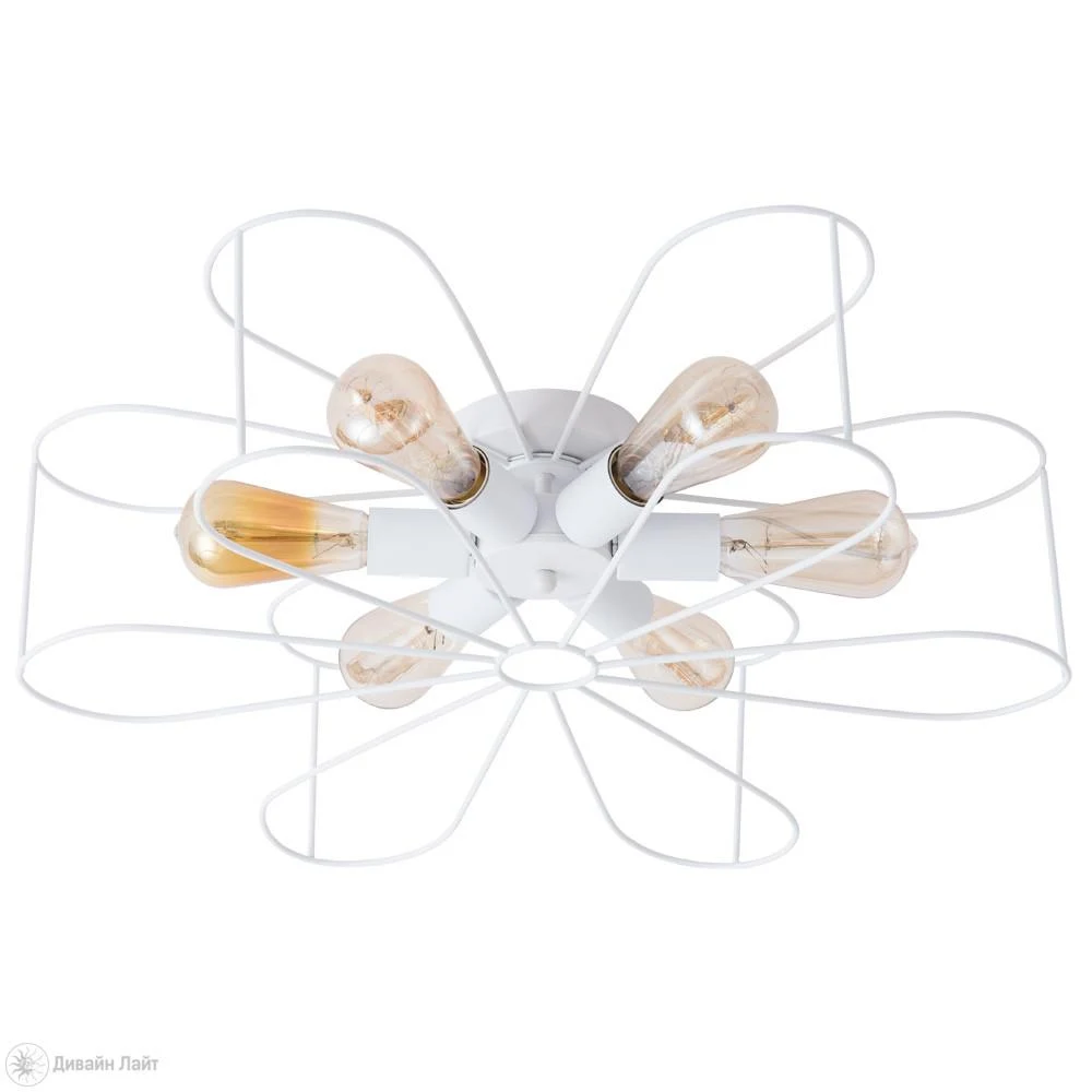 Накладная люстра ARTE Lamp Camomilla A6049PL-6WH