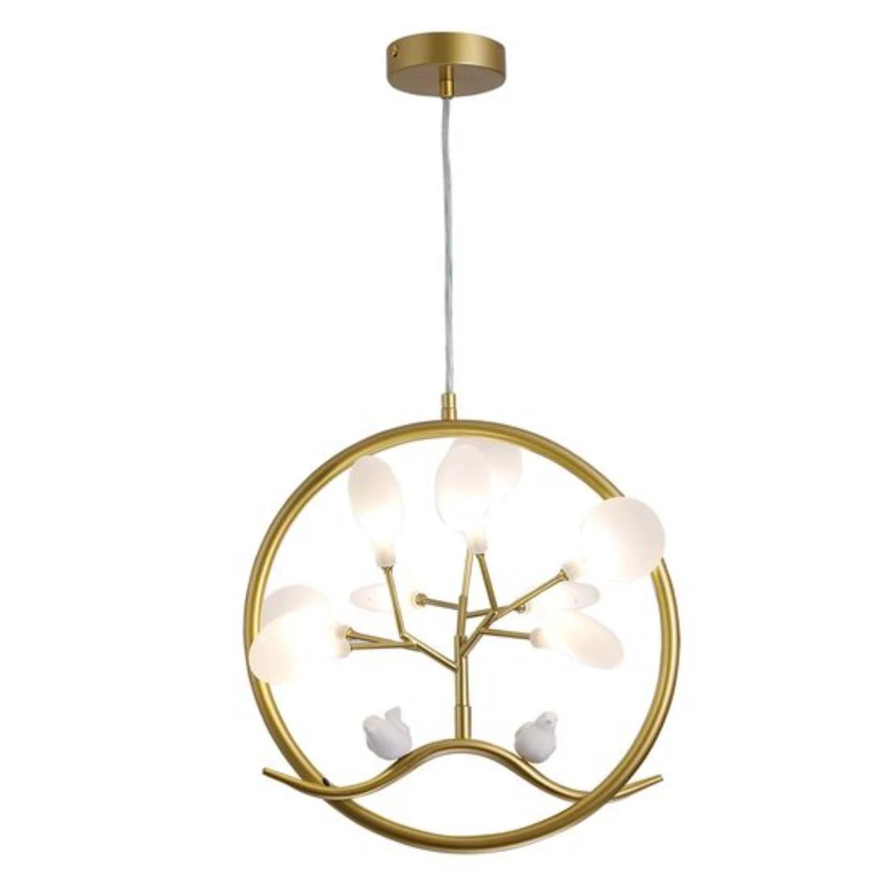 Подвесная люстра ARTE Lamp CANDY A7274SP-9GO