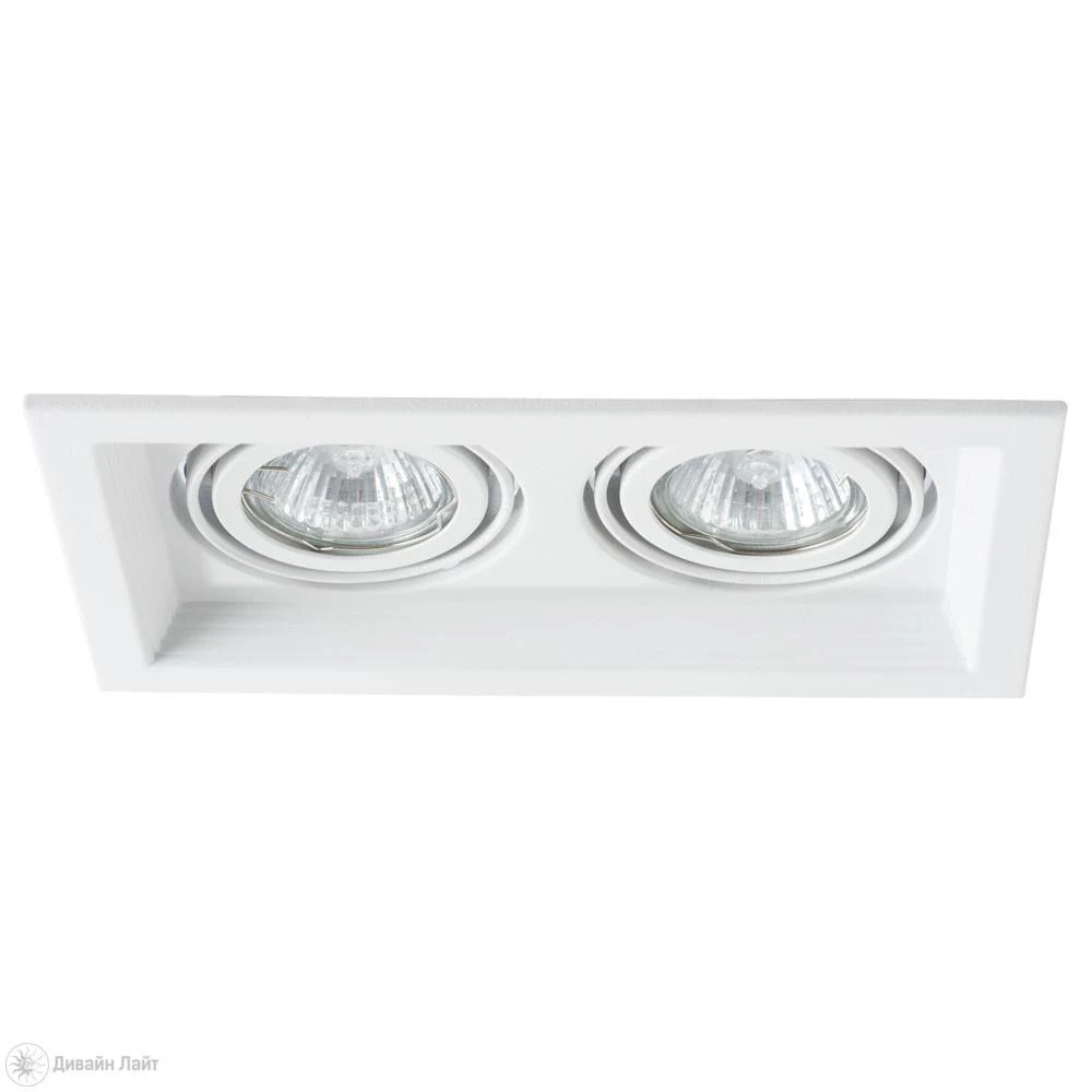 Встраиваемый светильник ARTE Lamp CANIS A6661PL-2WH