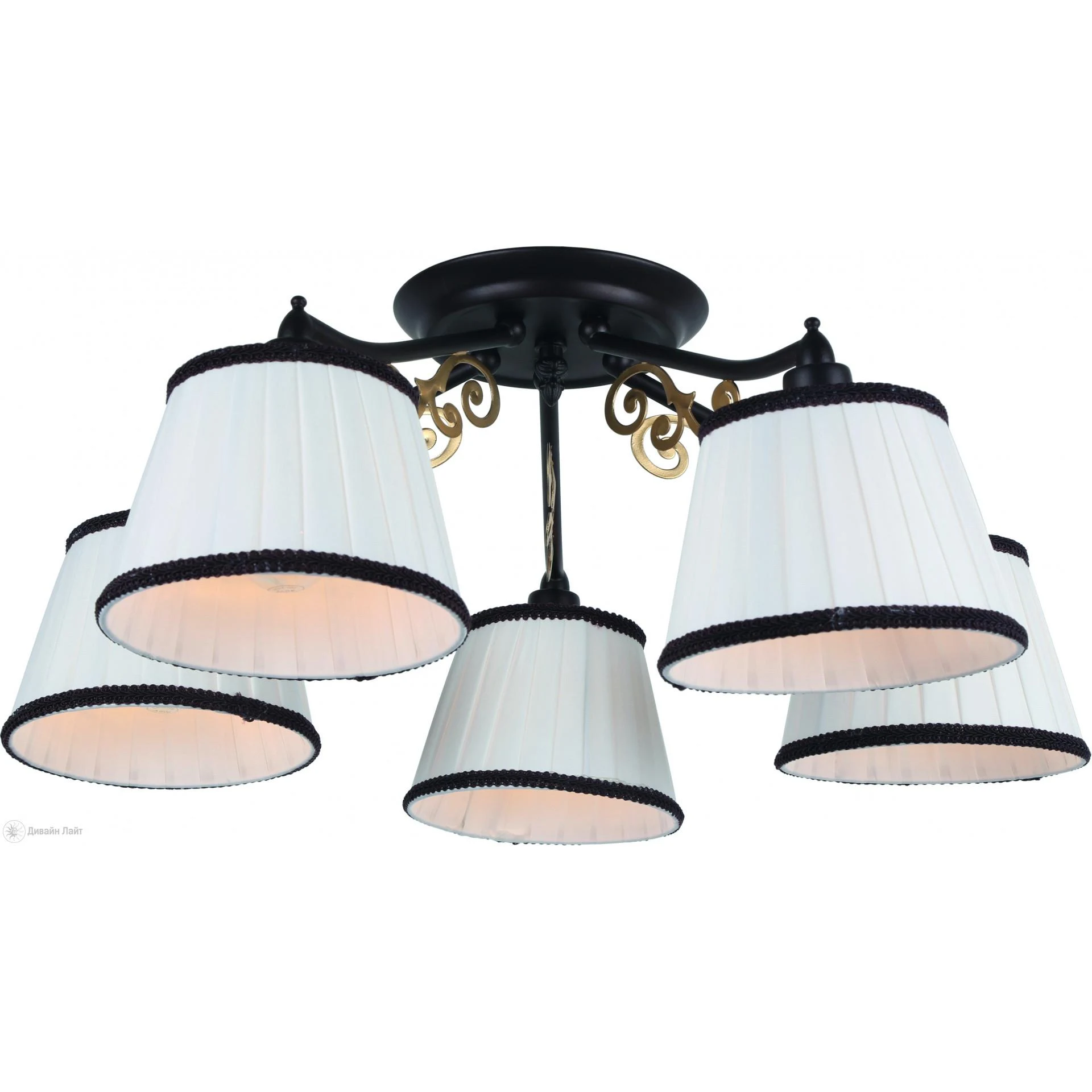 Накладная люстра ARTE Lamp Capri A6344PL-5BR