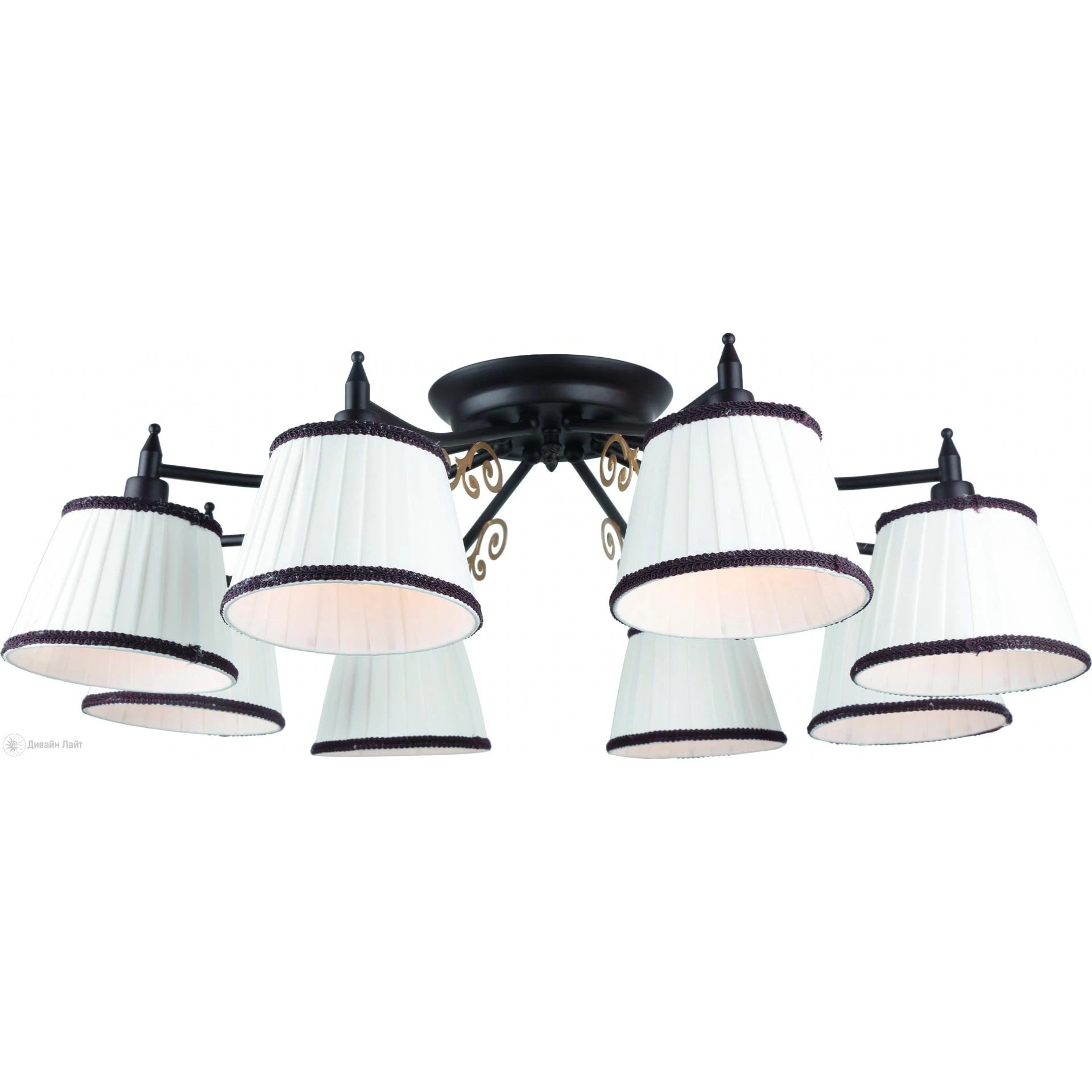Накладная люстра ARTE Lamp Capri A6344PL-8BR