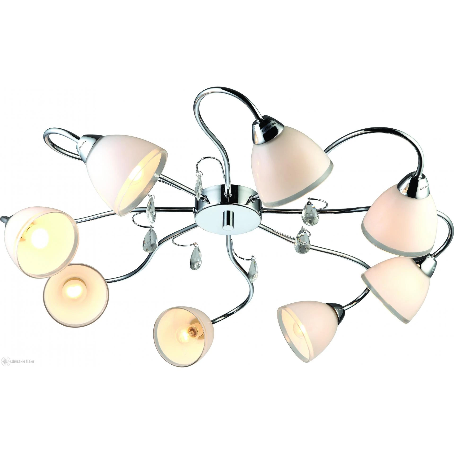 Накладная люстра ARTE Lamp Caprice A9488PL-8CC