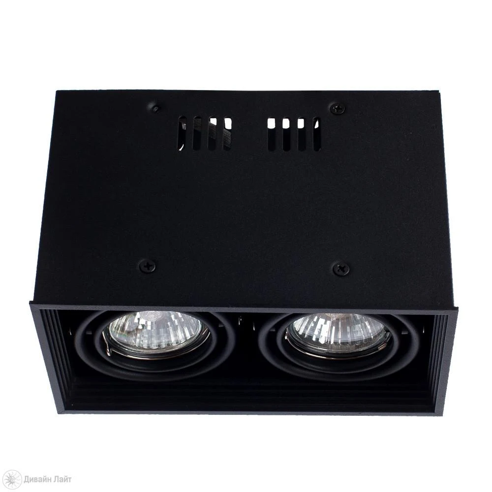 Встраиваемый светильник ARTE Lamp Cardani A5942PL-2BK