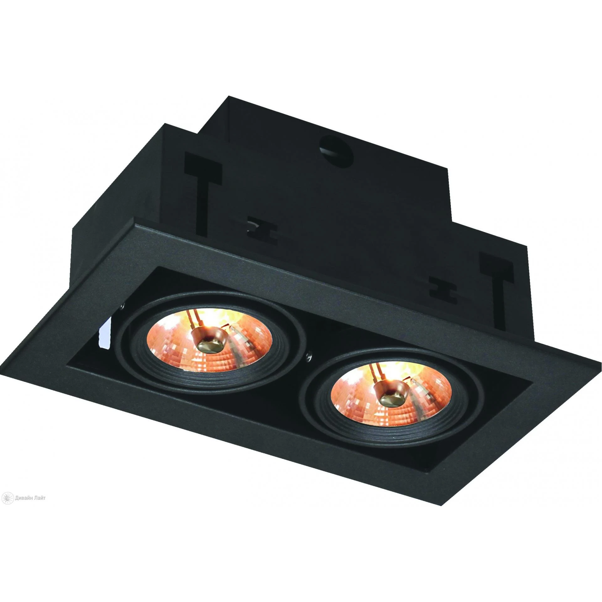 Встраиваемый светильник ARTE Lamp Cardani medio A5930PL-2BK