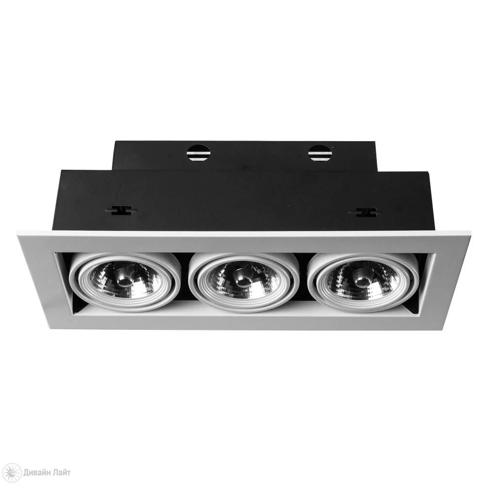 Встраиваемый светильник ARTE Lamp Cardani medio A5930PL-3WH