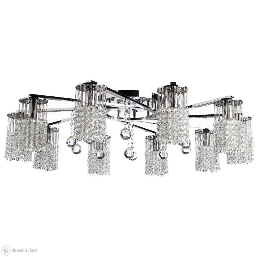 Накладная люстра ARTE Lamp Cascata A3028PL-10CC