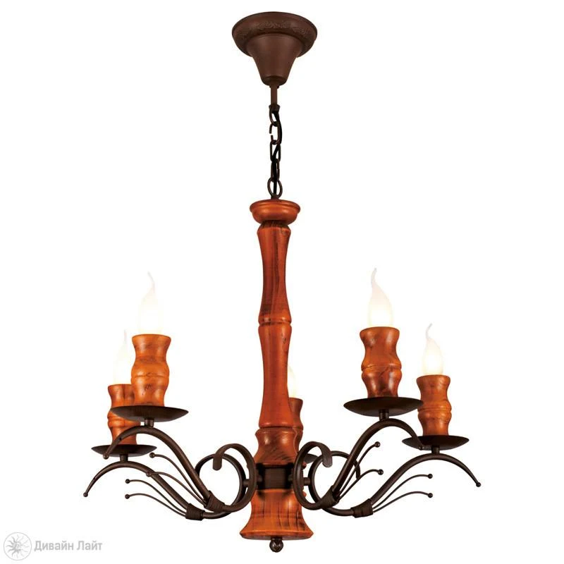 Подвесная люстра ARTE Lamp Catenalegno A6742LM-5BR