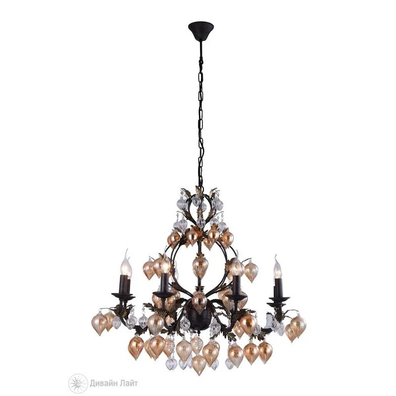 Подвесная люстра ARTE Lamp CIPOLLINO A1870LM-8BG