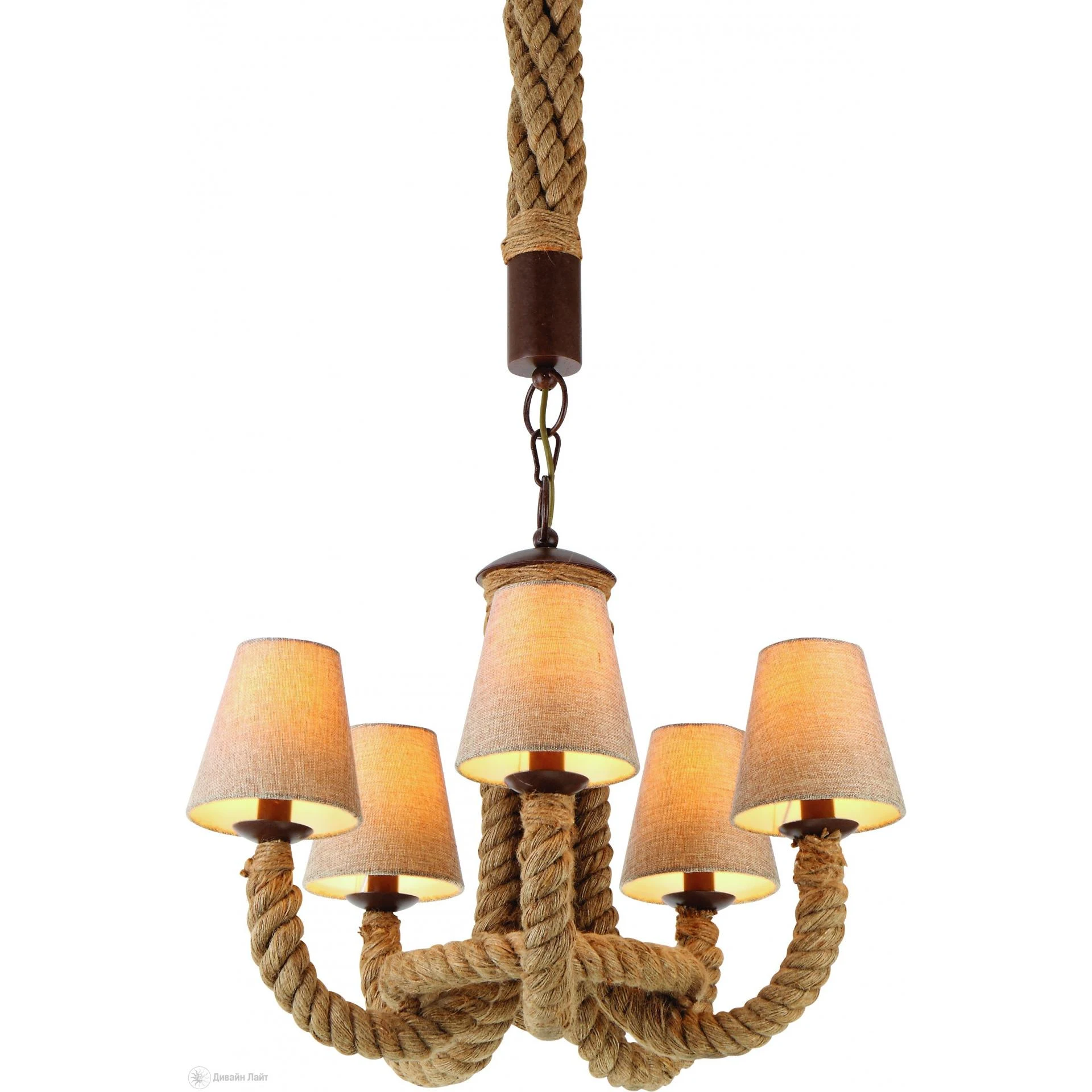 Подвесная люстра ARTE Lamp CORDA A8958LM-5BR