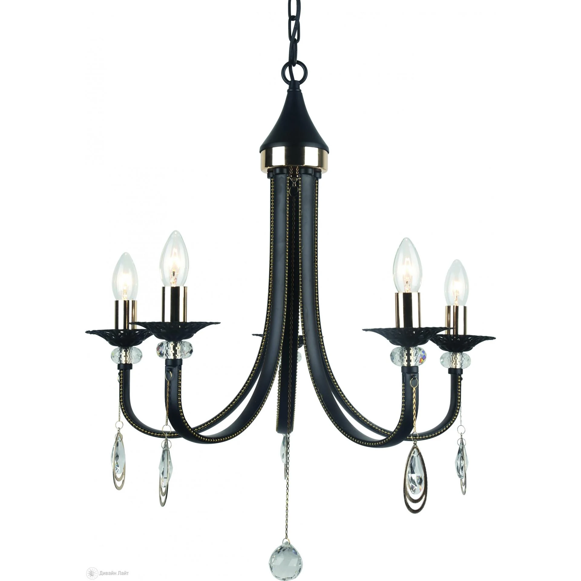 Подвесная люстра ARTE Lamp DALLAS A8540LM-5BK