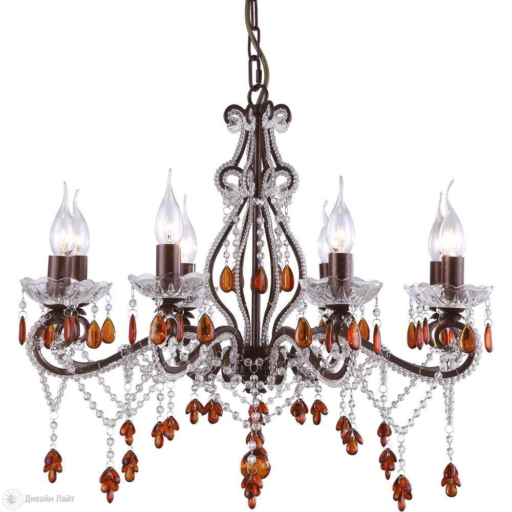 Подвесная люстра ARTE Lamp DECORATO A1715LM-8BR