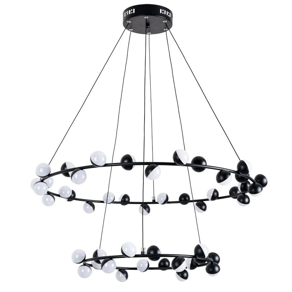 Каскадная люстра ARTE Lamp DEXTER A3619SP-48BK