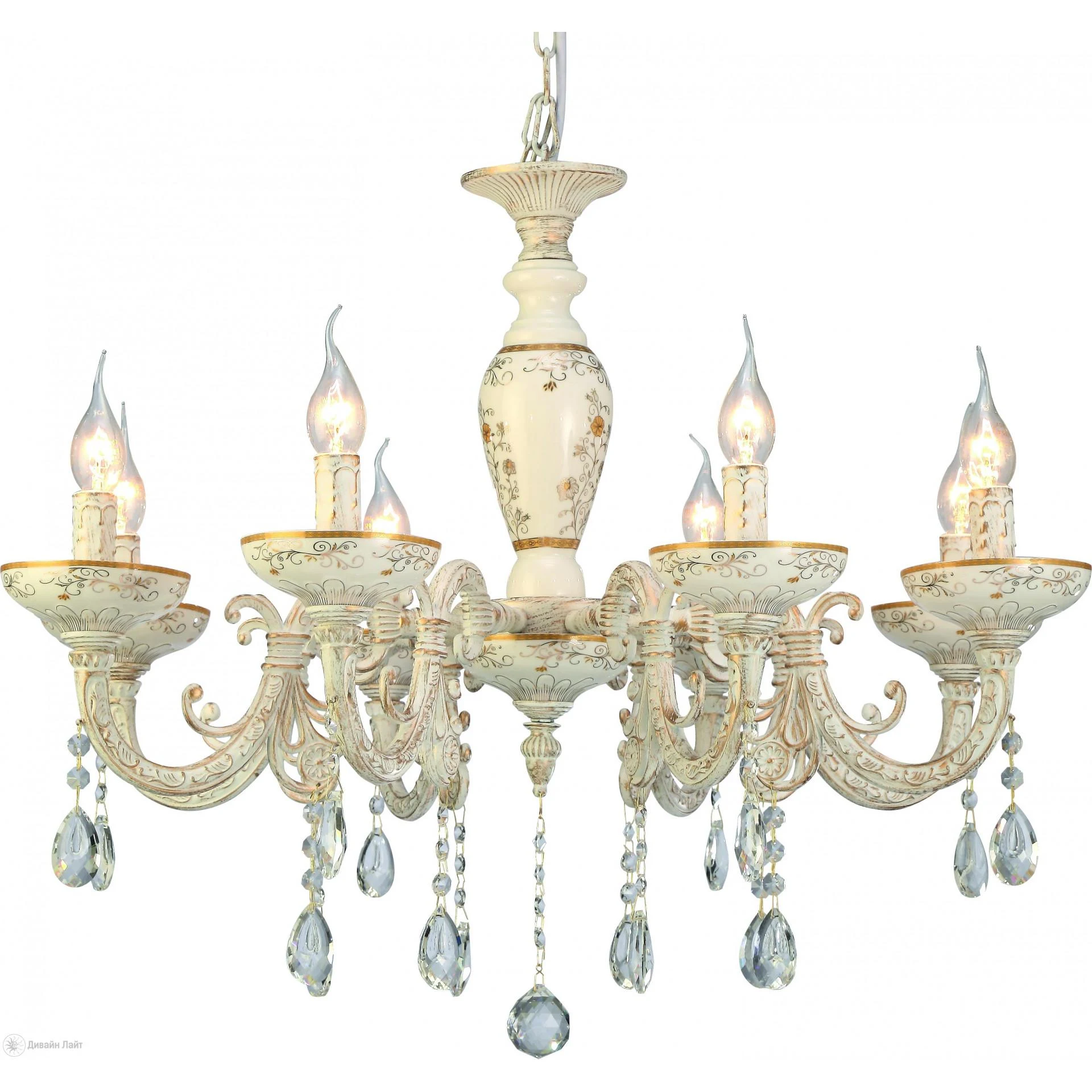 Подвесная люстра ARTE Lamp DUBAI A5335LM-8WG