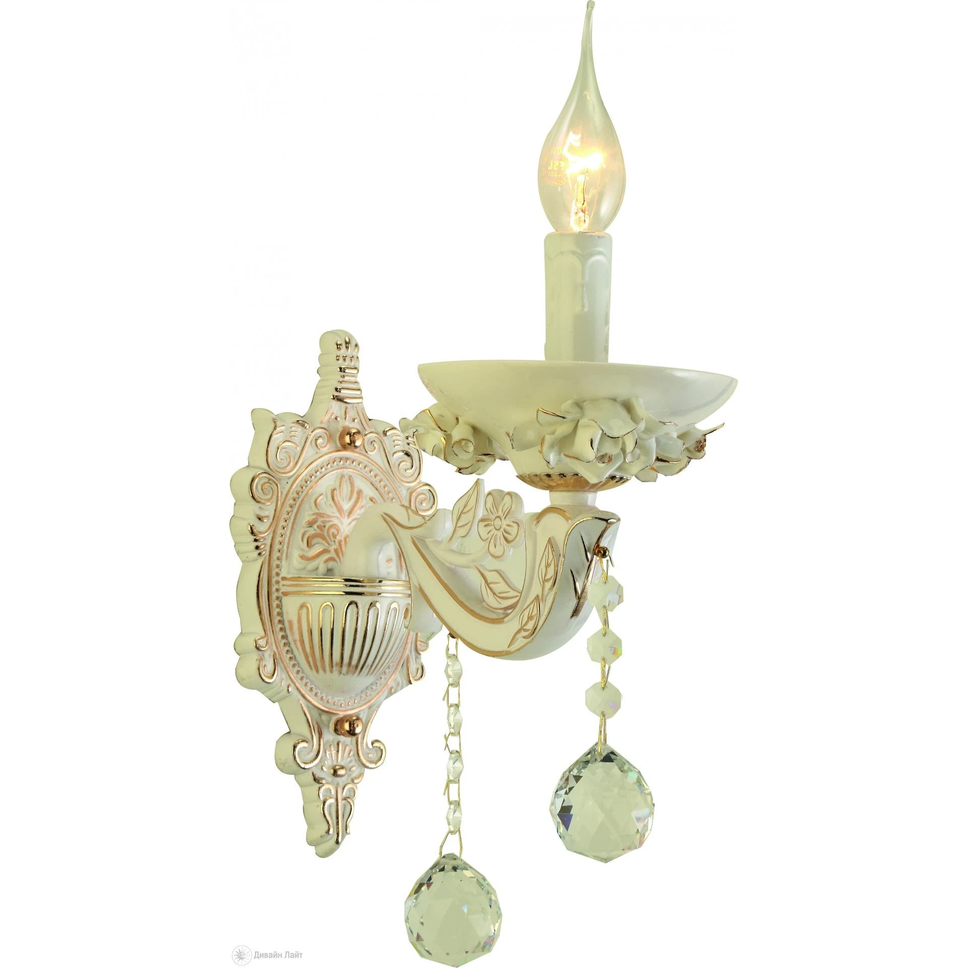 Бра ARTE Lamp DULCINEA A5311AP-1WH