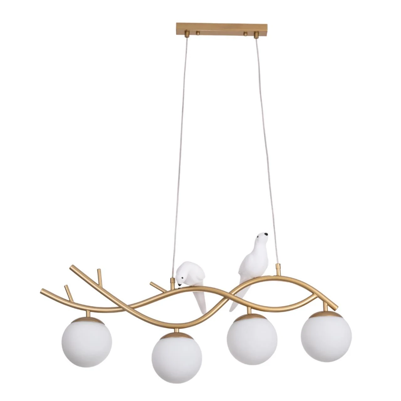 Подвесная люстра ARTE Lamp ELTANIN A3422SP-4GO