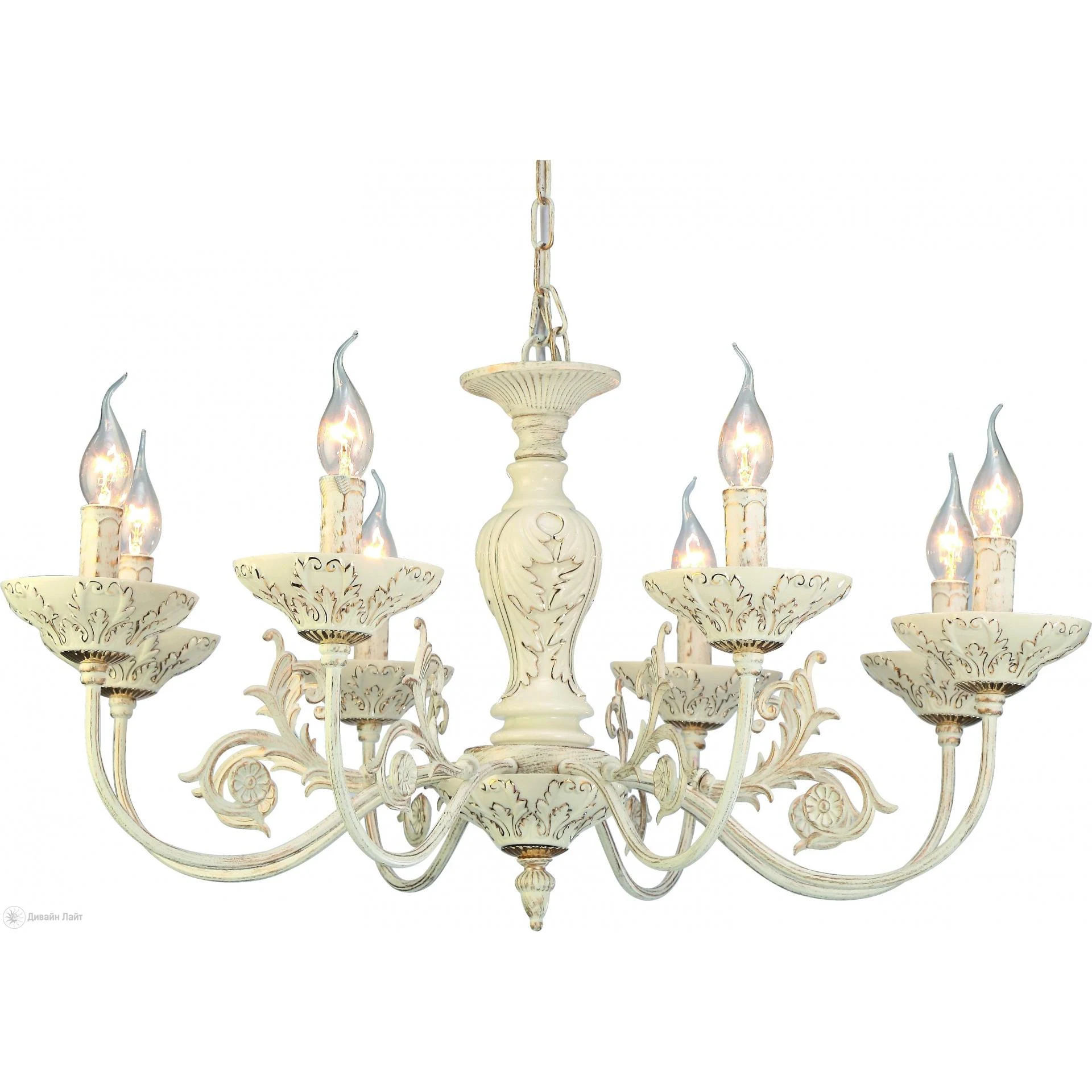 Подвесная люстра ARTE Lamp FAINA A5326LM-8WG