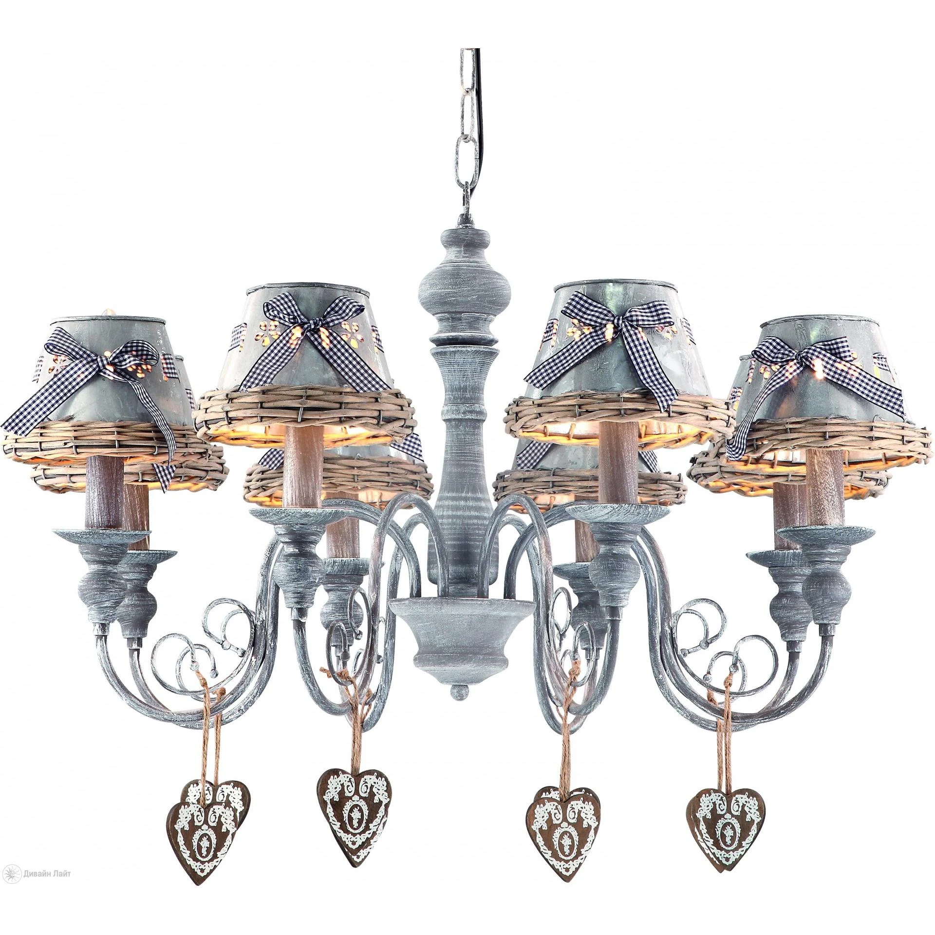 Подвесная люстра ARTE Lamp FATTORIA A5290LM-8RI