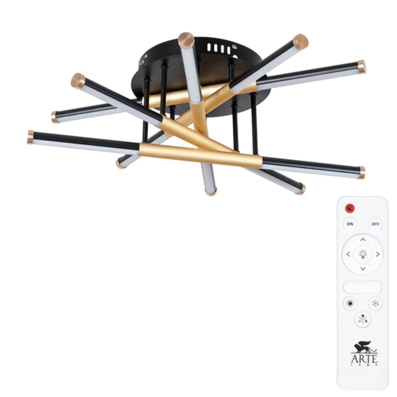 Люстра на штанге ARTE Lamp FERNANDO A2199PL-5BK