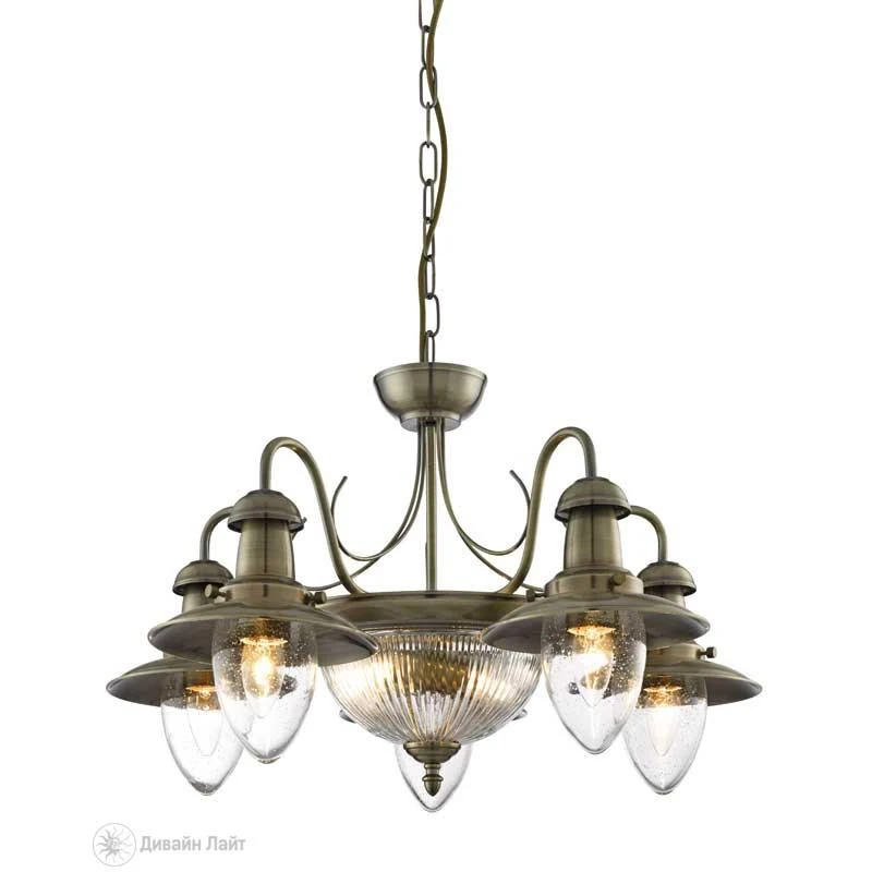 Подвесная люстра ARTE Lamp FISHERMAN A5518LM-2-5AB