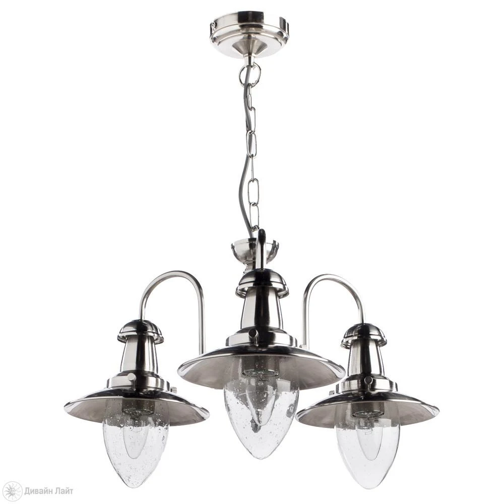 Подвесная люстра ARTE Lamp FISHERMAN A5518LM-3SS