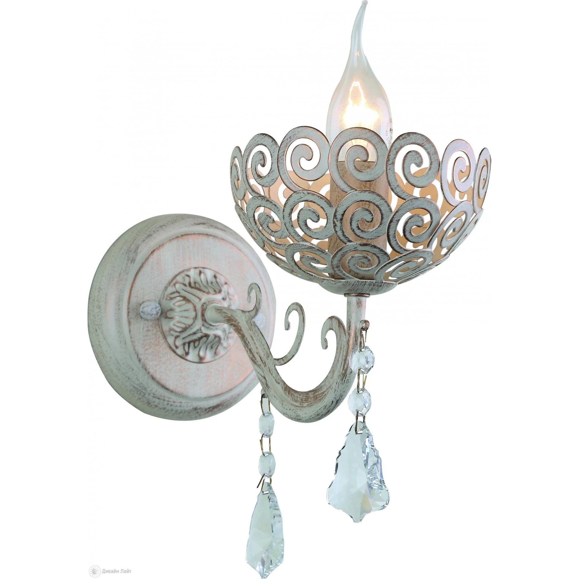 Бра ARTE Lamp FLEECE A4554AP-1WG