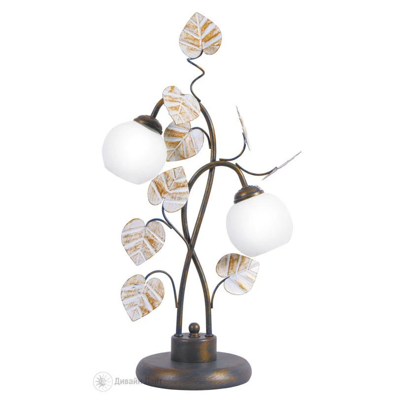 Настольная лампа ARTE Lamp FLORA A3539LT-2BG