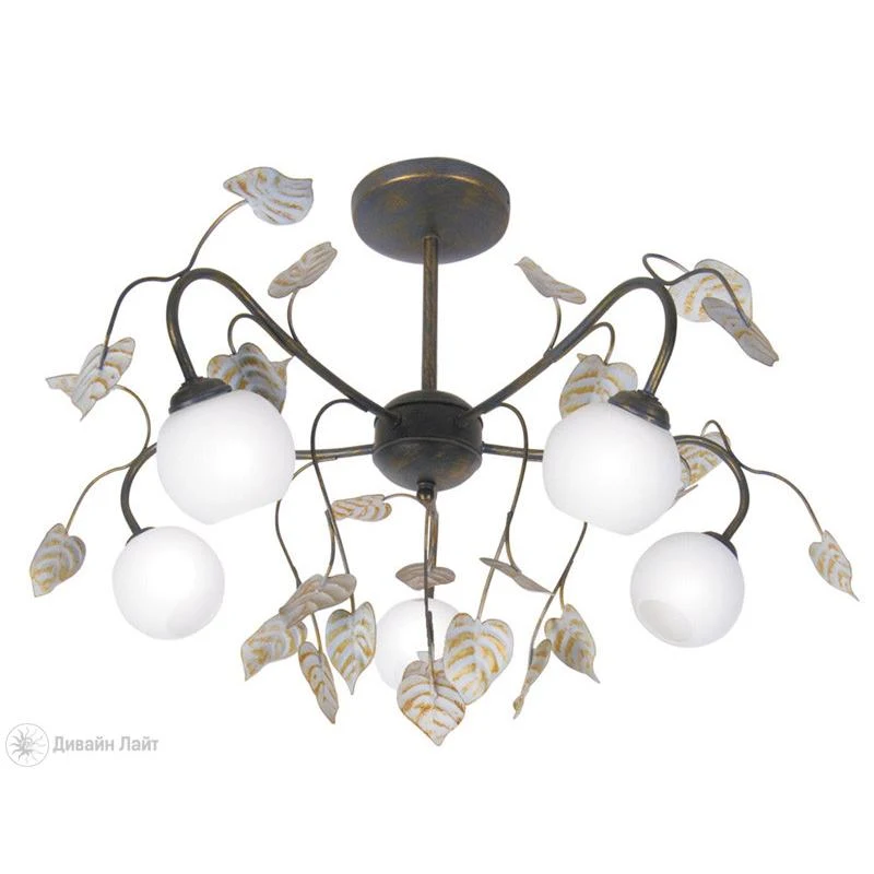 Люстра на штанге ARTE Lamp FLORA A3539PL-5BG
