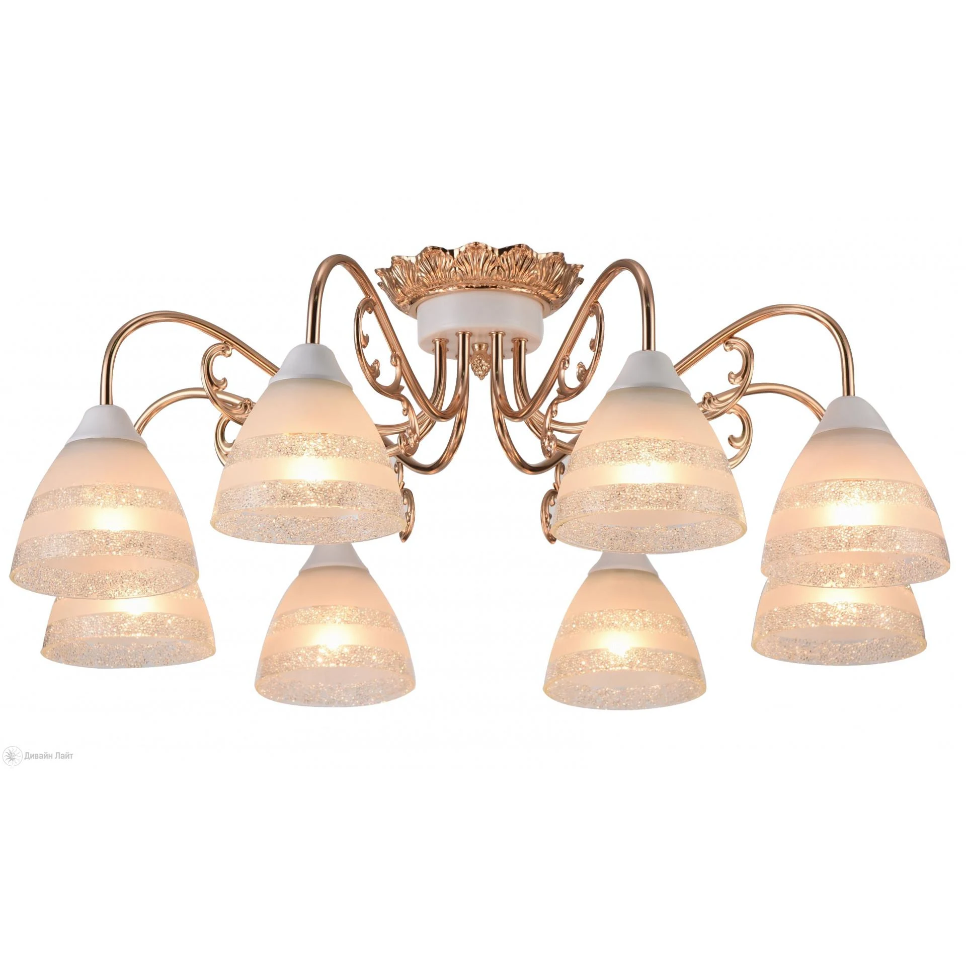 Накладная люстра ARTE Lamp Francesca A7072PL-8WG