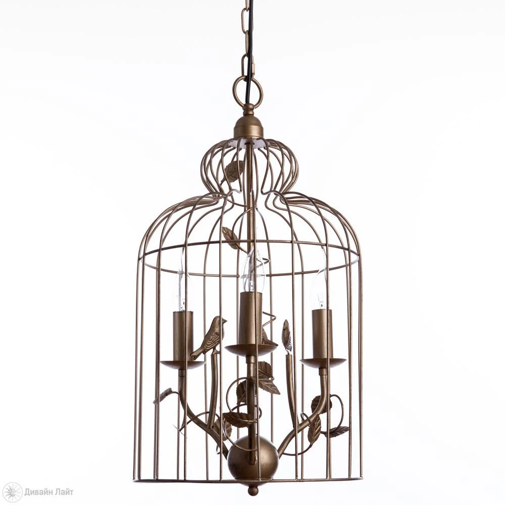 Подвесная люстра ARTE Lamp GABBIA A1865SP-3BG