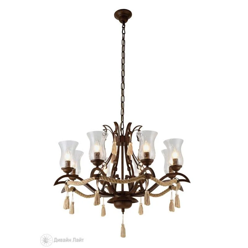 Подвесная люстра ARTE Lamp GALEONE A8989LM-8BR