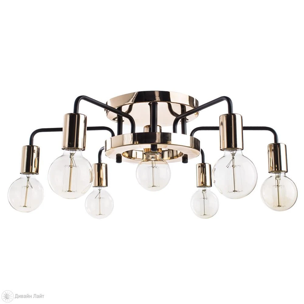 Накладная люстра ARTE Lamp GELO A6001PL-7BK